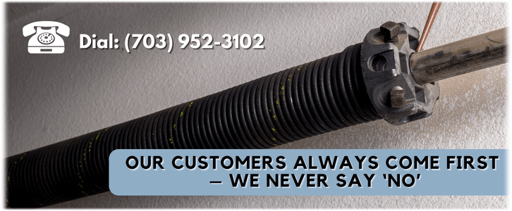 Garage Door Spring Repair McLean VA (703) 952-3102